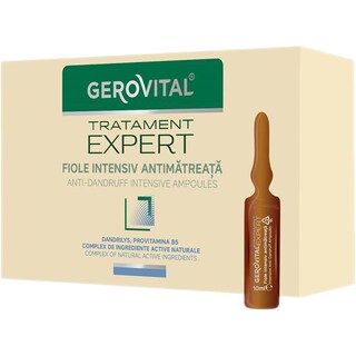 Gerovital | Tratament Expert | Fiole intensiv antimatreata 10x10ml