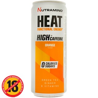 Nutramino | Heat | Bautura energizanta cu aroma de portocala 330ml