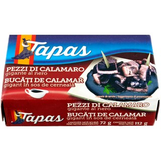Tapas | Calamar bucati in sos cerneala 112g