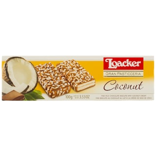 Loacker | Napolitana cu fulgi de cocos 100g