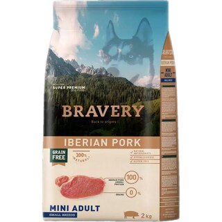 Bravery | Hrana uscata Iberian Pork Mini Adult 2kg
