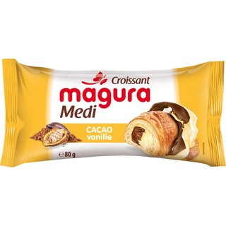 Magura | Croissant cu umplutura de cacao si vanilie 80g