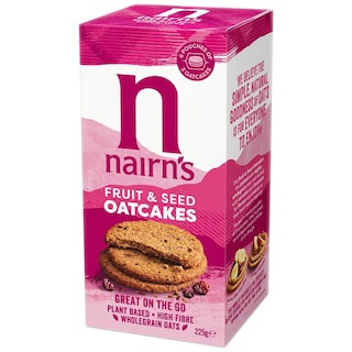 Nairn's | Biscuiti din ovaz integral cu fructe si seminte 225g