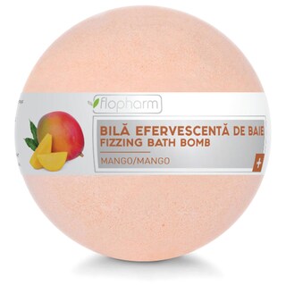 Flopharm | Bila efervescenta de baie mango 160g