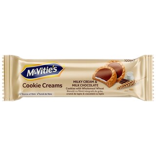 McVitie's | Biscuiti cu faina integrala de grau, crema de lapte si ciocolata cu lapte 100g