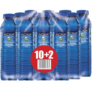 Alcalia | Apa minerala plata natural alcalina  10+2x500ml