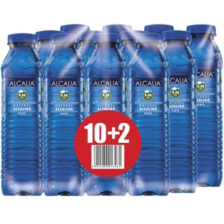 Alcalia | Apa minerala plata natural alcalina  10+2x500ml