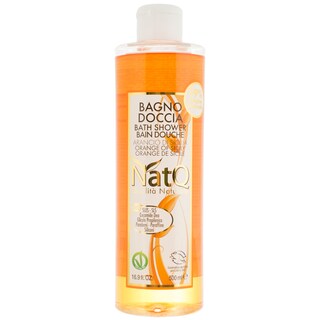 NatQ | Gel de dus portocale de sicilia 500ml