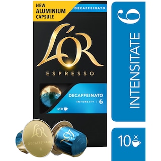 L'or | Cafea decofeinizata, 10 capsule