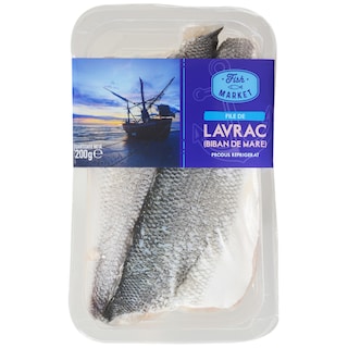 Fish Market | File de lavrac (biban de mare) 200g