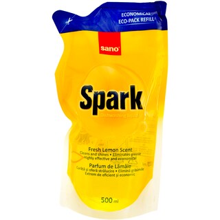 Sano | Spark | Detergent pentru vase cu lamaie 500ml
