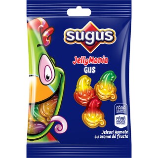 Sugus | Jeleuri gumate cu arome de fructe Gus 75g