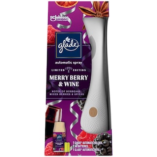 Glade | Automatic spray | Rezerva automatic spray Merry Berry & Wine 269ml