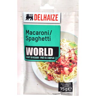 Delhaize | Amestec de condimente pentru spaghete si macaroane 35g