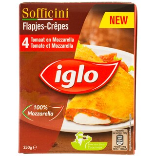Iglo | Foietaj cu mozzarela si rosii 250g