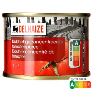 Delhaize | Dublu concentrat de tomate 70g