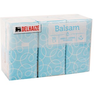 Delhaize | Servetele nazale cu balsam, 9 buc.