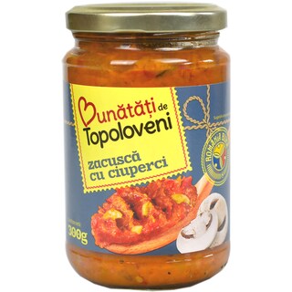 Bunatati de Topoloveni | Zacusca cu ciuperci 300g