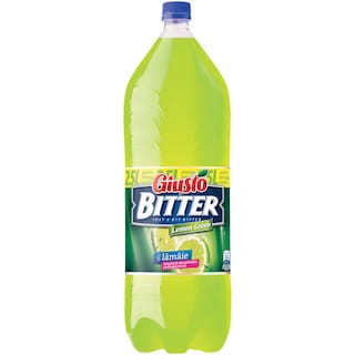 Giusto | Bautura racoritoare carbogazoasa Bitter Lemon Green 2.5L