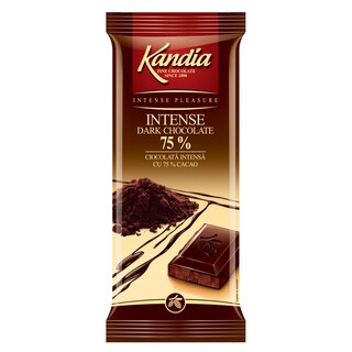 Kandia | Ciocolata amaruie cu 75%cacao 80g