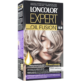 Loncolor | Vopsea Oil Fusion 10.19 Blond argintiu
