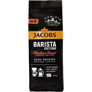 Jacobs | Barista Editions | Cafea macinata si prajita Barista Medium 225g