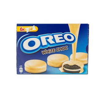 Oreo | Biscuiti cu glazura de ciocolata alba 246g