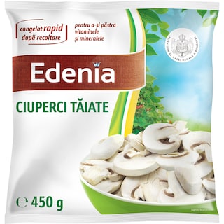 Edenia | Ciuperci taiate 450g
