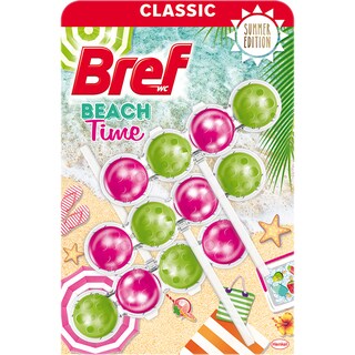 Bref | Power Aktiv | Odorizant wc Beach Time 3x50g