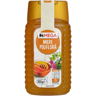 MEGA | Miere poliflora 350g