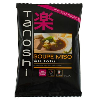 Miso | Supa tofu Tanosh 61g