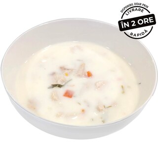 Mega Apetit | Ciorba de pui a la grec 350g