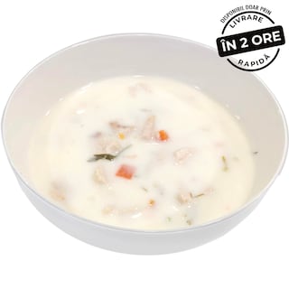 Mega Apetit | Ciorba de pui a la grec 350g