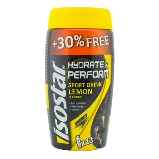 Isostar | Pudra izotonica cu aroma de lamaie 400g