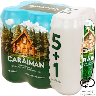 Caraiman | Bere blonda 5+1 x 0.5L