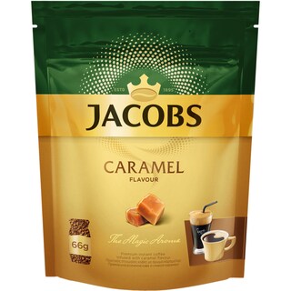 Jacobs | Cafea instant cu aroma de Caramel 66g