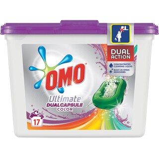 Omo | Detergent pentru rufe capsule Ultimate Color 17 capsule