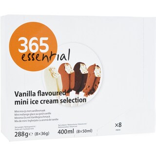 365 | Mix de inghetate cu diverse arome 8x50ml