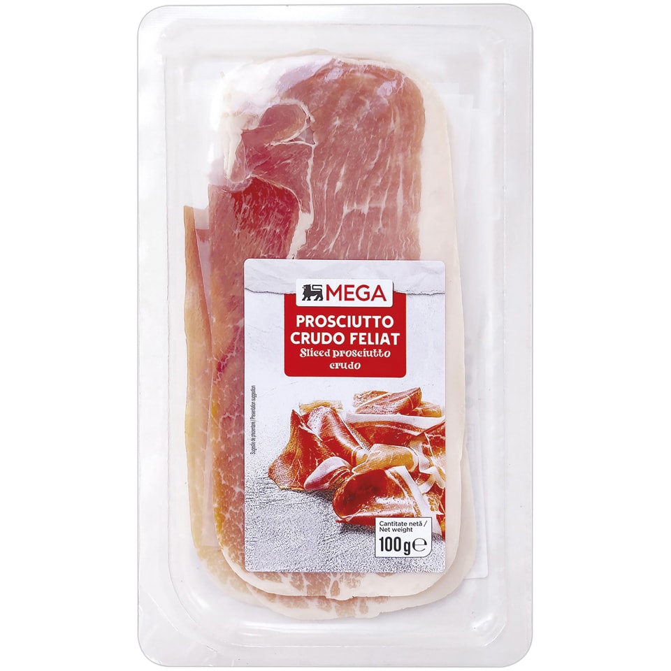MEGA Prosciutto crudo feliat 100g Megaimage