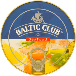 Baltic Club | File de somon in ulei cu aroma de lamaie 160g