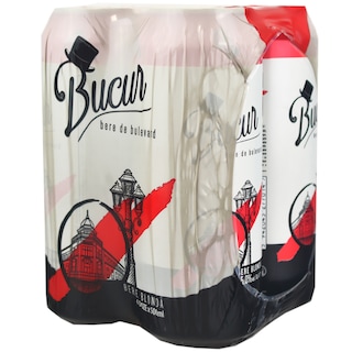 Bucur | Bere blonda  4x0.5L