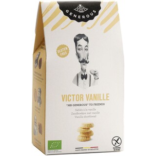 Generous | Biscuiti eco cu vanilie 120g