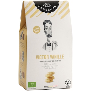 Generous | Biscuiti eco cu vanilie 120g
