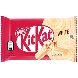 KitKat | White | Napolitana crocanta acoperita cu glazura alba 41.5g