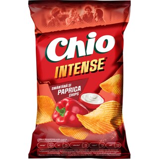 Chio | Intense | Chips cu gust de smantana si boia 135g