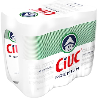 Ciuc Premium | Bere blonda  6x0.5L
