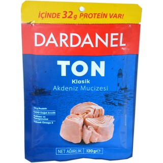 Dardanel | Ton bucati in ulei de floarea soarelui 120g