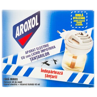 Aroxol | Aparat electric impotriva tantarilor