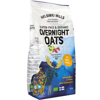 Helsinki Mills | Musli bio instant cu ovaz, mar si zmeura 400g