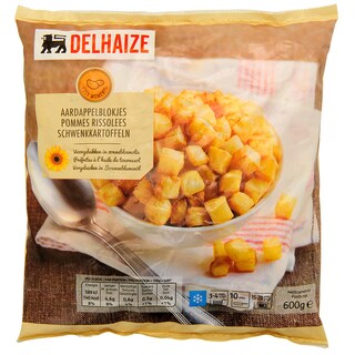 Delhaize | Cartofi preprajiti cuburi 600g